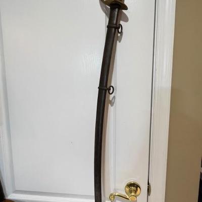 Authentic Civil War Sword and Scabbard