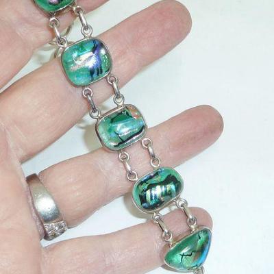 Glass bracelet Mkd 925