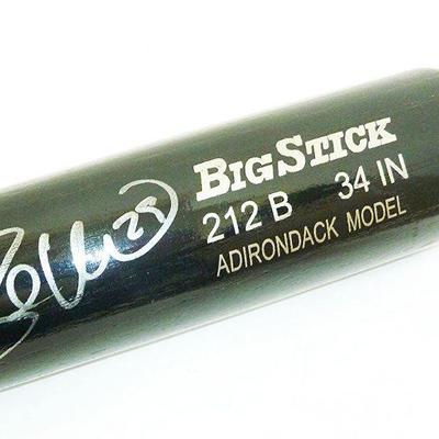 Red Sox autographed bat