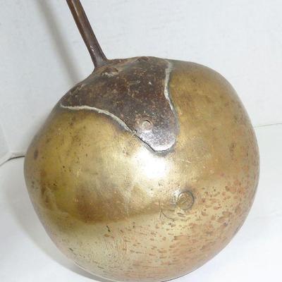 long handle wrought ladle