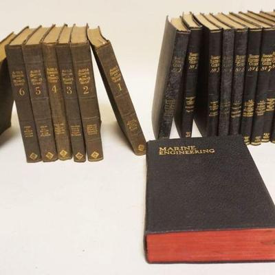 1298	EARLY SETS OF HAWKING/AUDELL ELECTRICAL GUIDES & MARINE ENGINEERING
