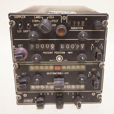 1288	POSITION CALCULATOR FROM AIRCRAFT, APPROXIMATELY 6 IN X 8 IN X 6 IN HIGH
