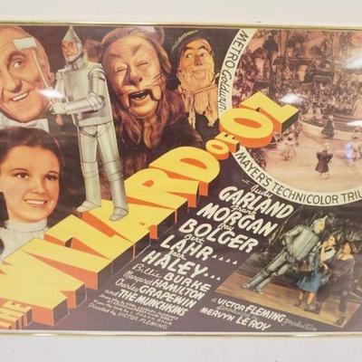 1263	1967 COPY OF THE WIZARD OF OZ, APPROXIMATELY 20 IN X 28 IN
