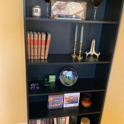 BOOKCASE SOLD (GC)   6 books sold (LG)