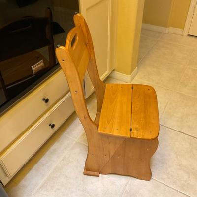 Chair to ladder SOLD (JC)