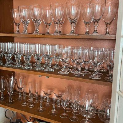 A fantastic assortment of gorgeous crystal and glassware to chose fromâ€¦.