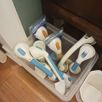 Shower Suction Grab Bars