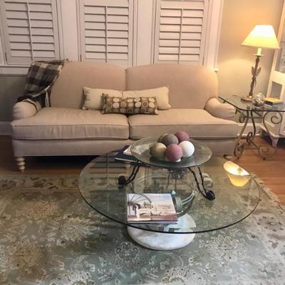 Sherrill Fine Furniture Sofa in Antique white