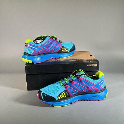 (NEW) MANAS DESIGN BOOTS | XR Mission W score blue trail runners. Size 8.5.
