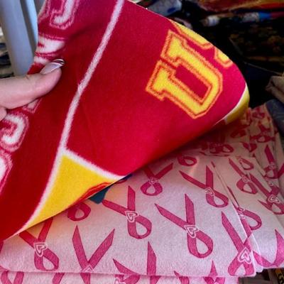 USC AND CANCER fabric 