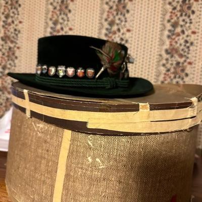 Amazing selection of vintage hats purchased in various countries