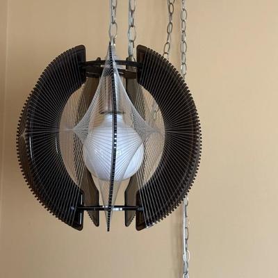 Mid century modern hanging lamps (2)