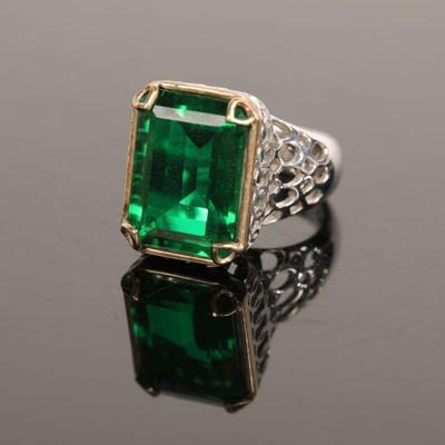 Michael Valitutti emerald ring