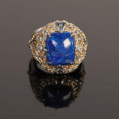 Michael Valitutti Lapis Lazuli ring