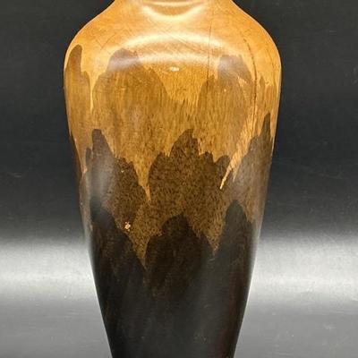 Decorative Exotic Wood Vase