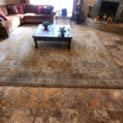 Large Area Rug By Nourison - 12' x 12.5' ($175)