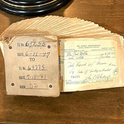 1947 Dr. prescription record for 1 month