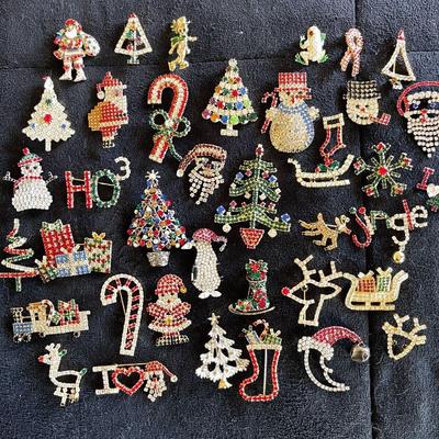Christmas pins