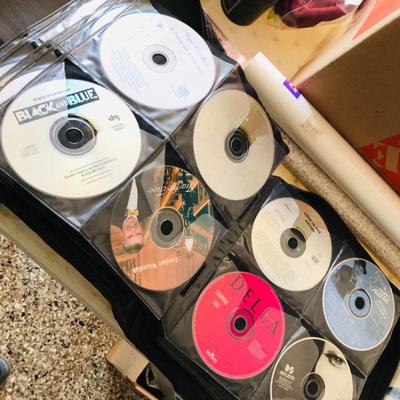 CDs in folders