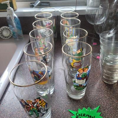 German beer glasses