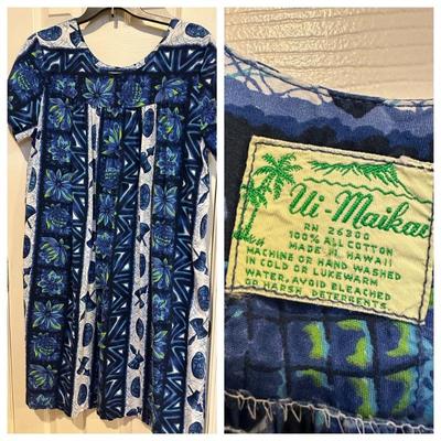 Vintage Hawaiian Dress 