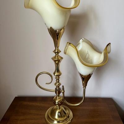 Tulip style lamps