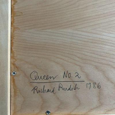 Queen No. 2 by Richard Rudich (American, born 1945) Relief