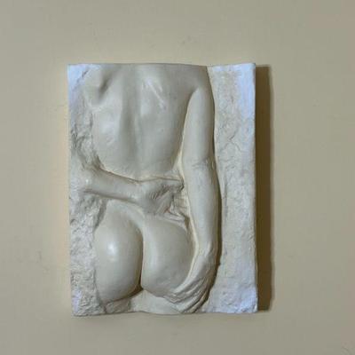 Gazing Woman by George Segal (American, 1924-2000) Relief