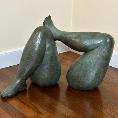 Legs by Ella Tulin (1931-2006) Bronze Sculpture 