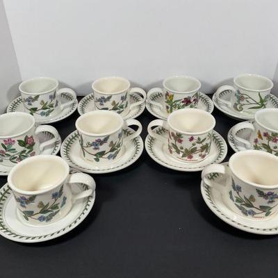 Portmeirion "Botanic Roses" Coffe Cup & Saucer