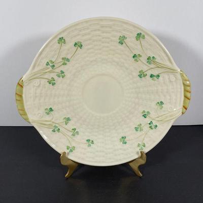 Belleek Porcelain Bread Plate 7th Mark