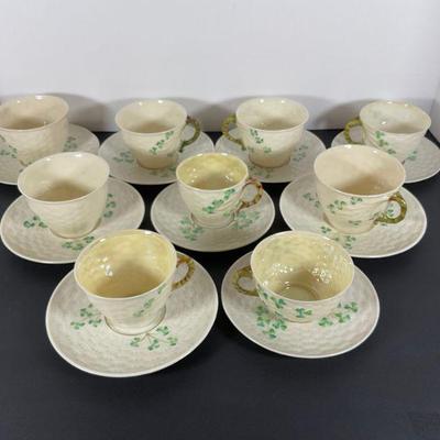 Belleek Porcelain Tea Cups