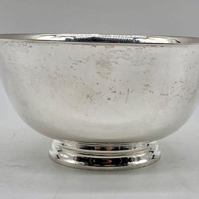Tiffany sterling bowl, diam. 7 1/2 in, 4 in. height, 15.76 oz.