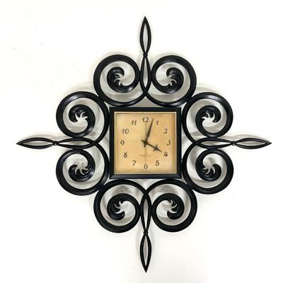 Mid century Westclock wall clock
