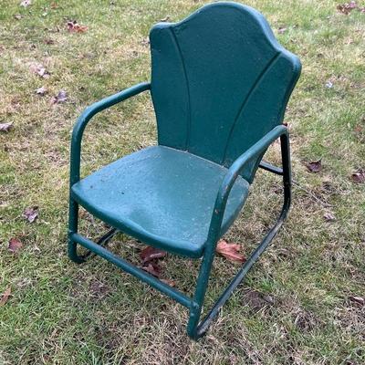 Childâ€™s outdoor chair