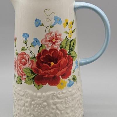 Pioneer Woman 9in Ceramic Pitcher