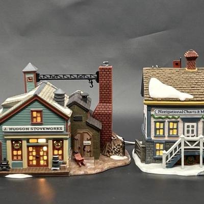 (2) Dept 56 The Heritage Village Collection