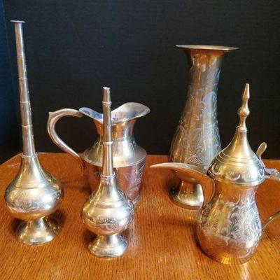 Etched Brass Decorations