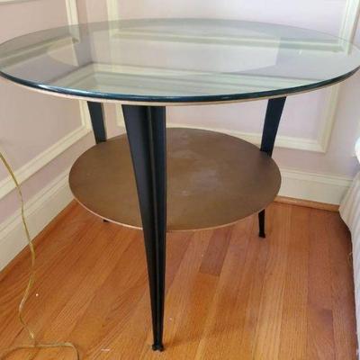Round Accent Table - Metal
