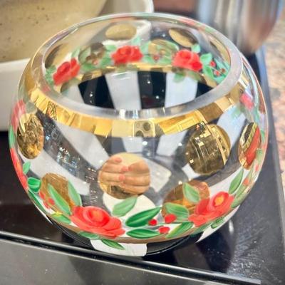 MacKenzie-Childs painted bowl