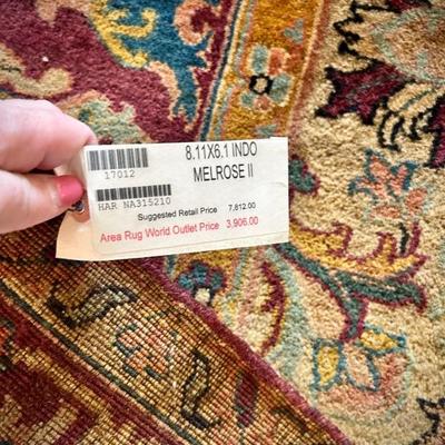 Third of 3 oriental rugs