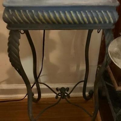 metal stand $20