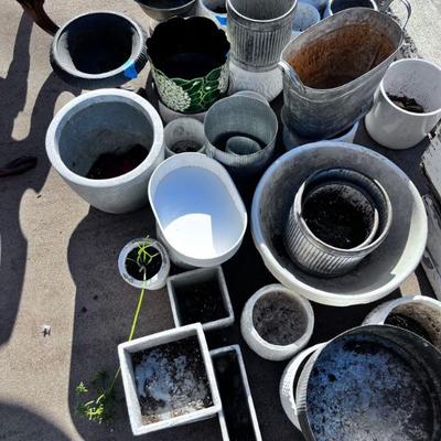 Garden pots