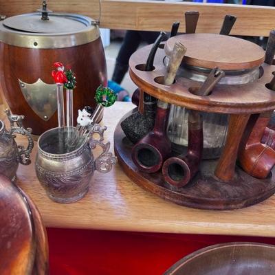 Vintage smoking pipes