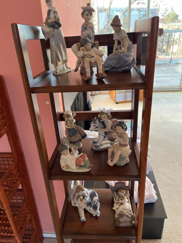 Tasteful French Poet’s Estate Sale Lladros, Poetry, Books, Music, and