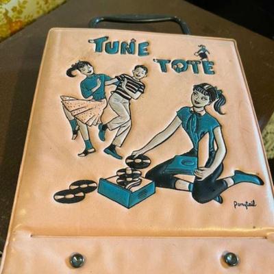 Vtg 45s incool tote