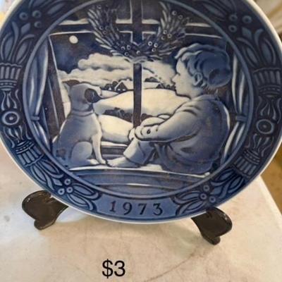 Vtg Holiday Reef Plate