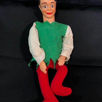BIHY524 Vintage Danny O'Day Ventriloquist Dummy Doll	This ventriloquist doll isn't in original clothing. The hands are still...