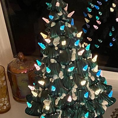 Vintage ceramic tree