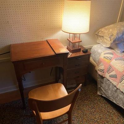 Bedside table/lamp